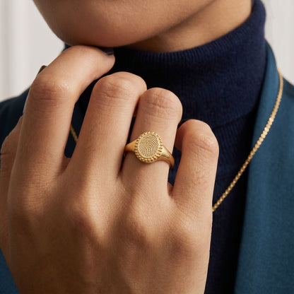 JWH personalized ring gift