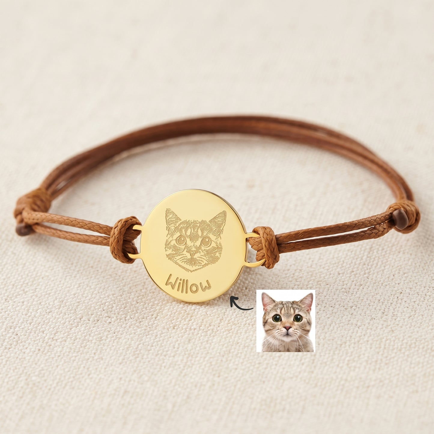 JWH personalized bracelet gift