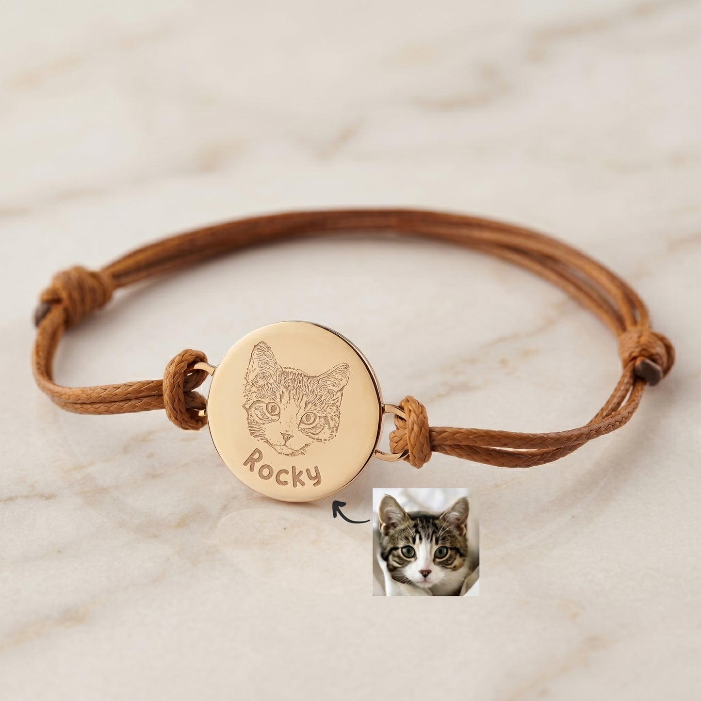 JWH personalized bracelet gift