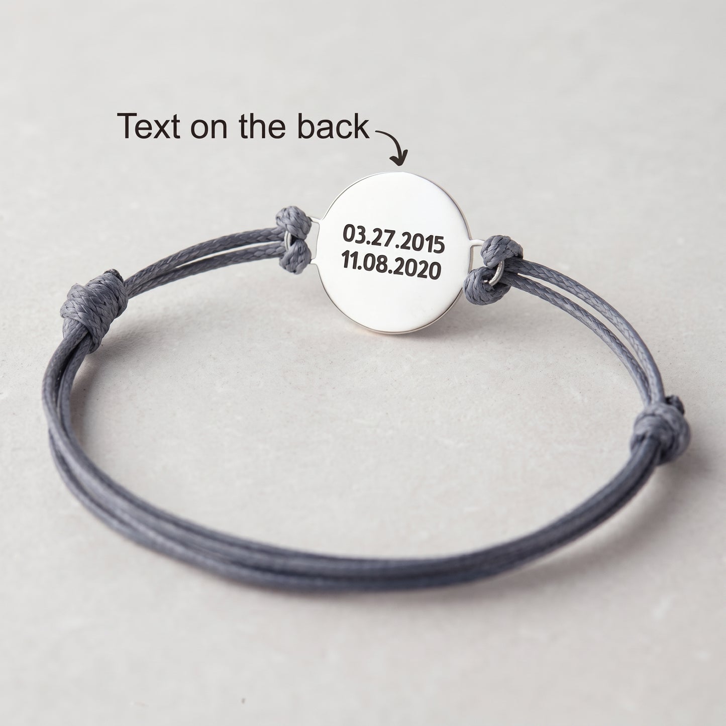 JWH personalized bracelet gift