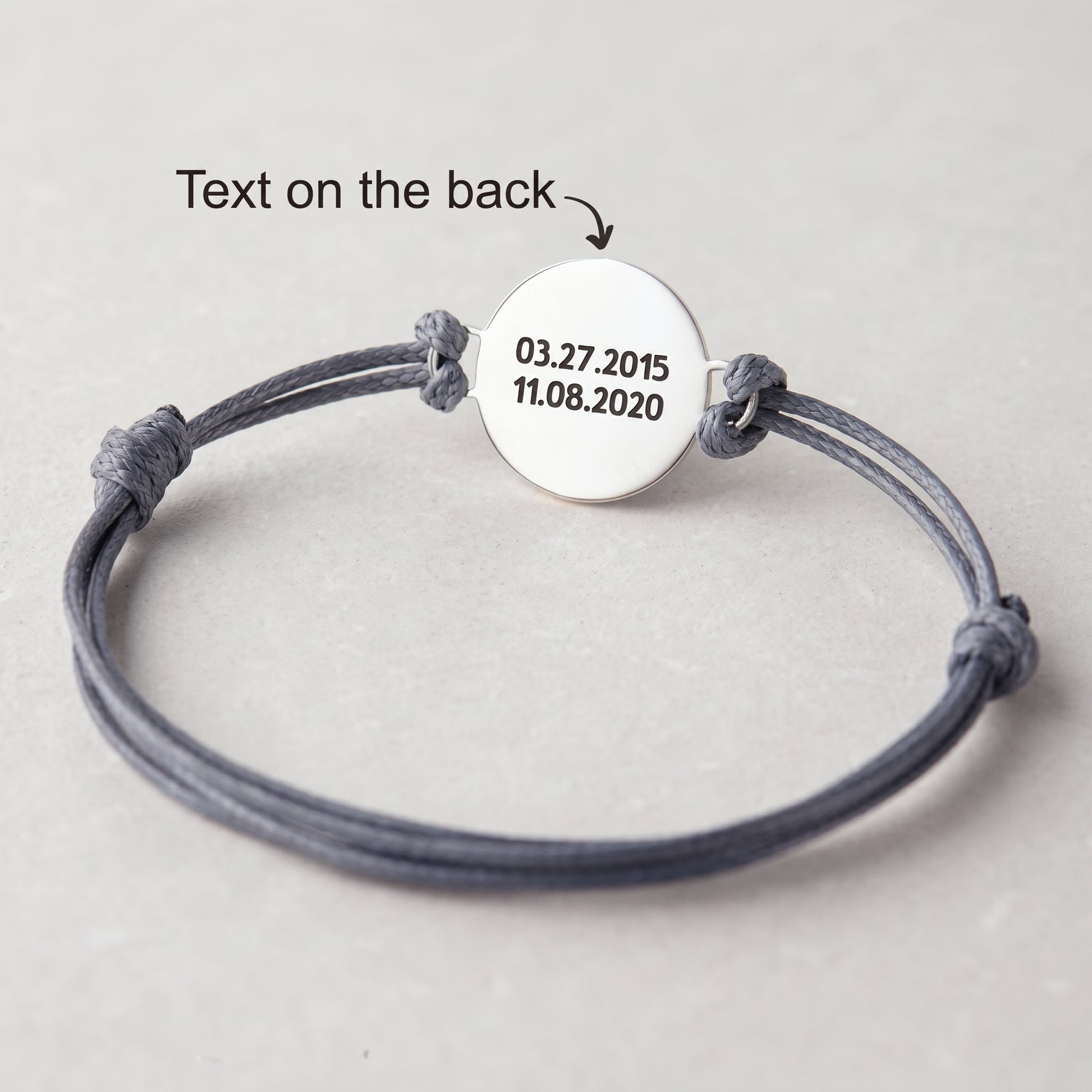 JWH personalized bracelet gift