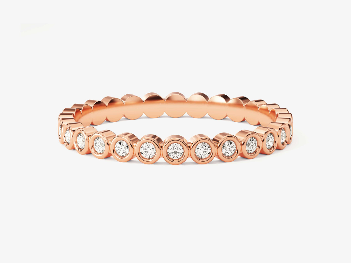 Bezel Set Eternity Wedding Band (0.25 CT TW)