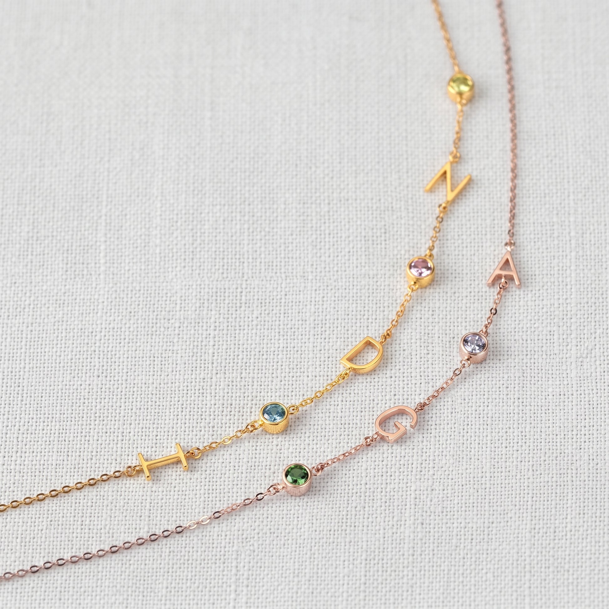 JWH personalized birthstone jewelry