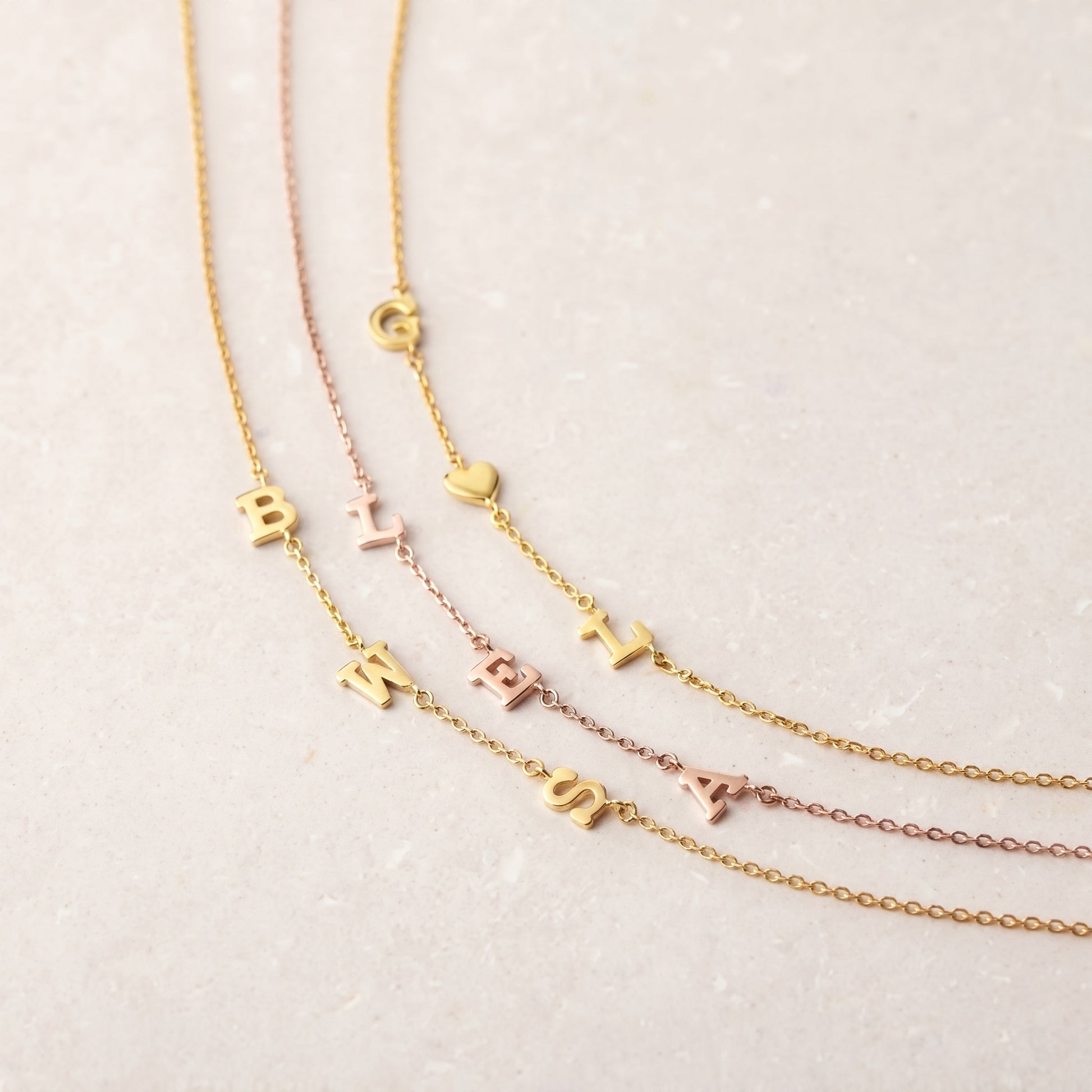 JWH personalized necklace gift