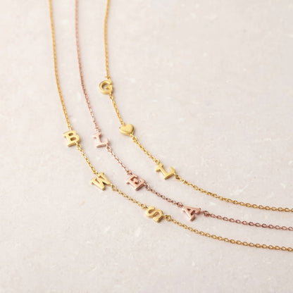 JWH personalized necklace gift
