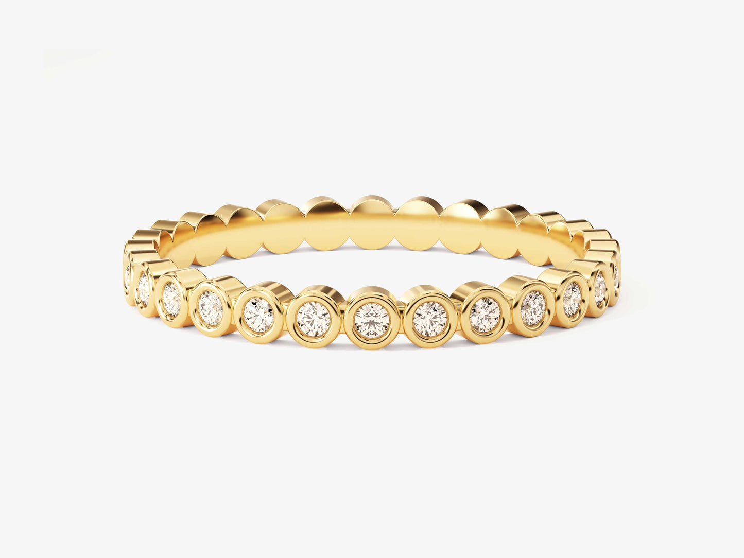 Bezel Set Eternity Wedding Band (0.25 CT TW)