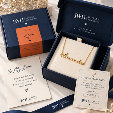 Custom Multi Name Signature Necklace - Personalized Jewelry