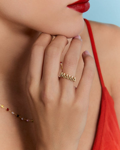 Special Mama Ring for Mom - Mother Jewelry