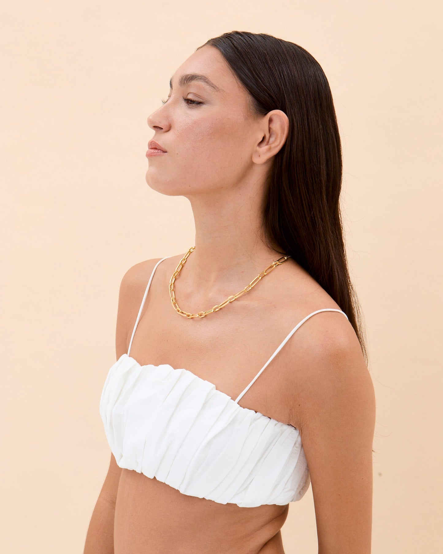Bold Link Chain Necklace, Chunky Statement - Women Chain Jewelry