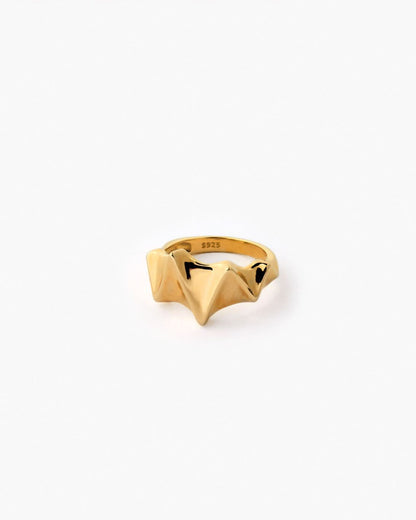 Modern Geometric Design 925 Sterling Silver - Minimalist Ring Jewelry
