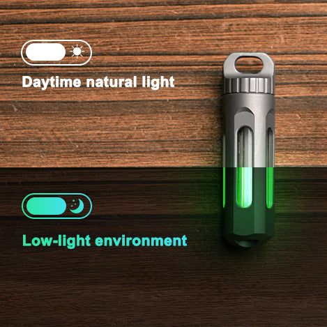 NoxTi Tritium Glow Keychain