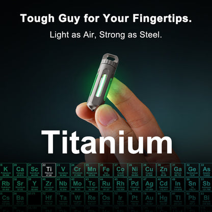 NoxTi Tritium Glow Keychain