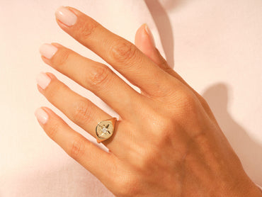 Star Signet Ring