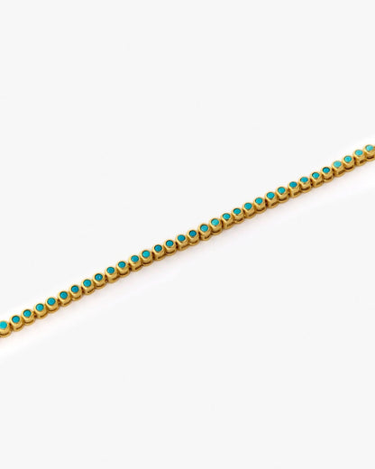 Gold Evil Eye Bracelet – Dainty Blue Eye Charm Jewelry for Protection & Style