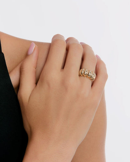 Puffy Charlotte Ring - Modern Ring Jewelry