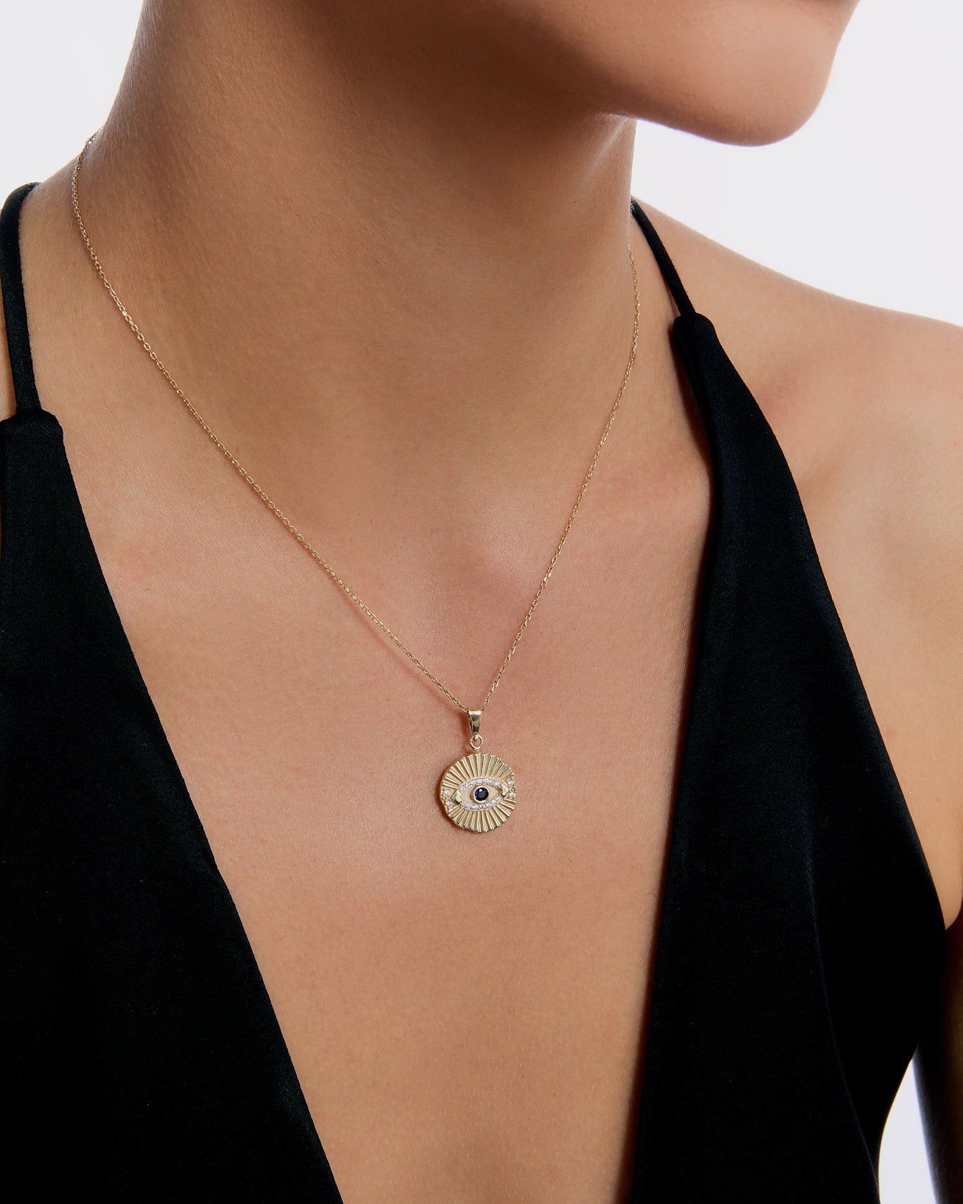 Protective Charm Evil Eye Necklace - Evil Eye Jewelry