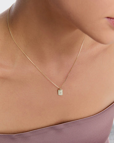 Timeless Radiance Star Necklace - 18k Gold Vermeil