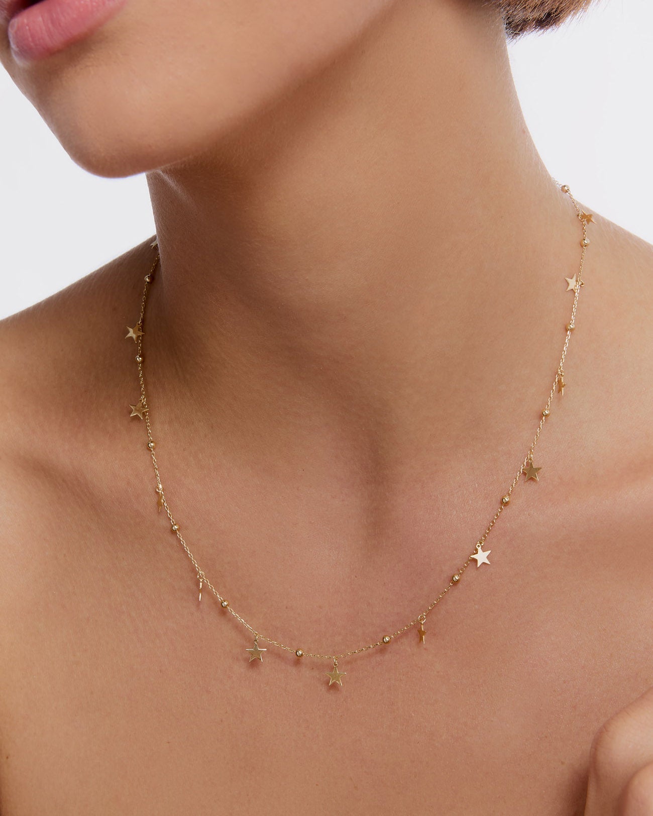 Celestial Elegance Starlight Charm Necklace - Charm Jewelry