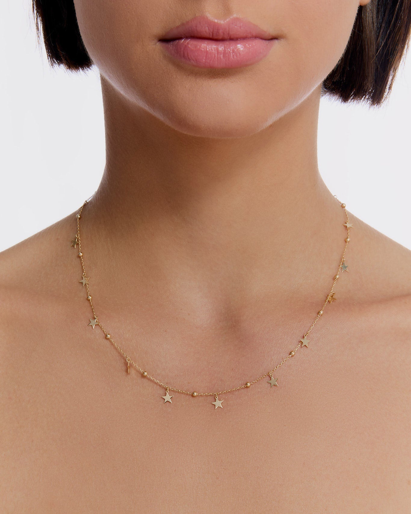 Celestial Elegance Starlight Charm Necklace - Charm Jewelry