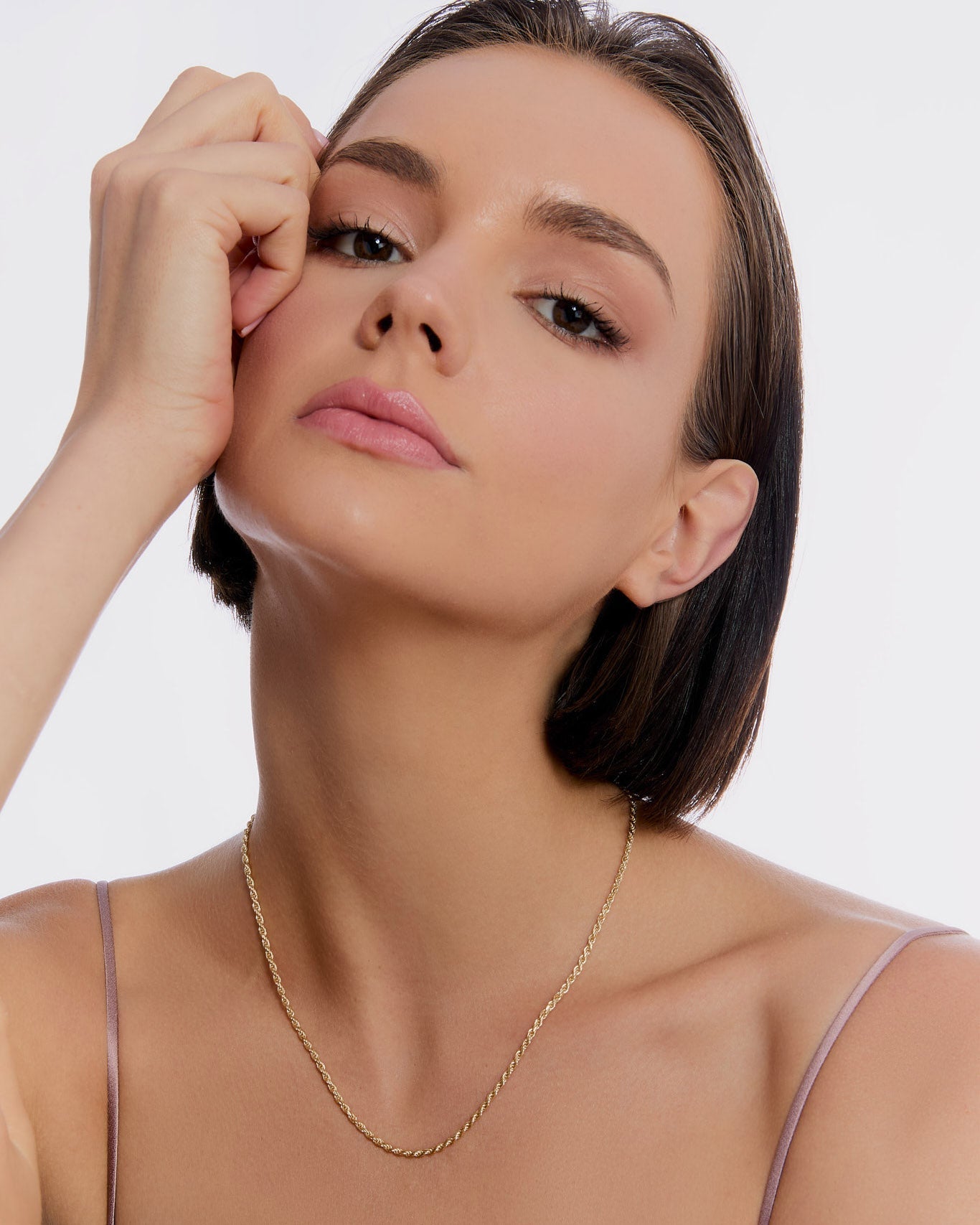 Twisted Elegance Rope Chain Necklace - Chain Jewelry