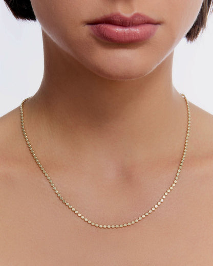 Dainty Dot Chain Necklace - Chain Jewelry