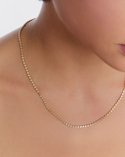 Dainty Dot Chain Necklace - Chain Jewelry