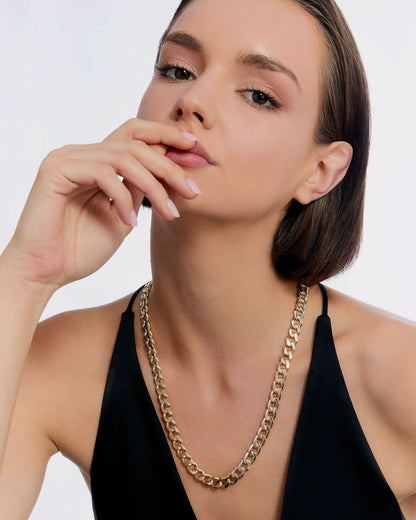 6mm Curb Chain Necklace - Chain Jewelry