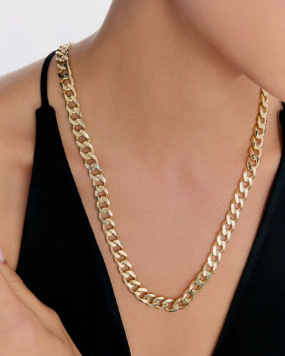 6mm Curb Chain Necklace - Chain Jewelry