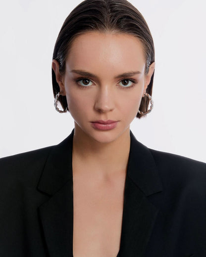 Spiral Hoop Earrings - Hoop Earrings Jewelry