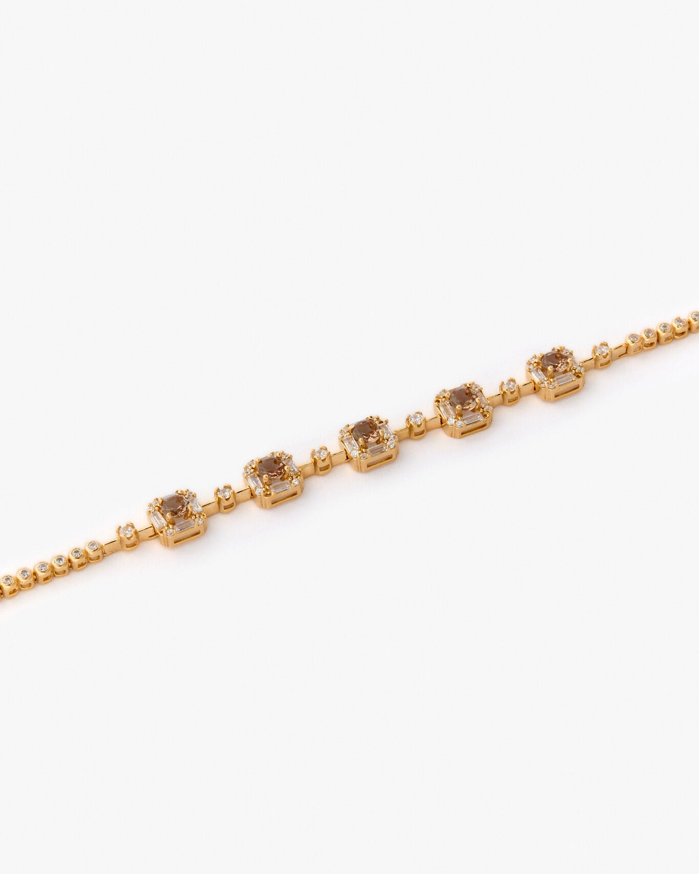 Silver Peridot Stone Tennis Bracelet - Tennis Jewelry