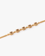 Silver Peridot Stone Tennis Bracelet - Tennis Jewelry
