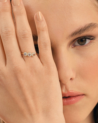 Birthstone Ring, Personalized Family Birthstone Jewelry for Mom & Her - Birthstone Jewelry
