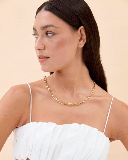 Bold Link Chain Necklace, Chunky Statement - Women Chain Jewelry