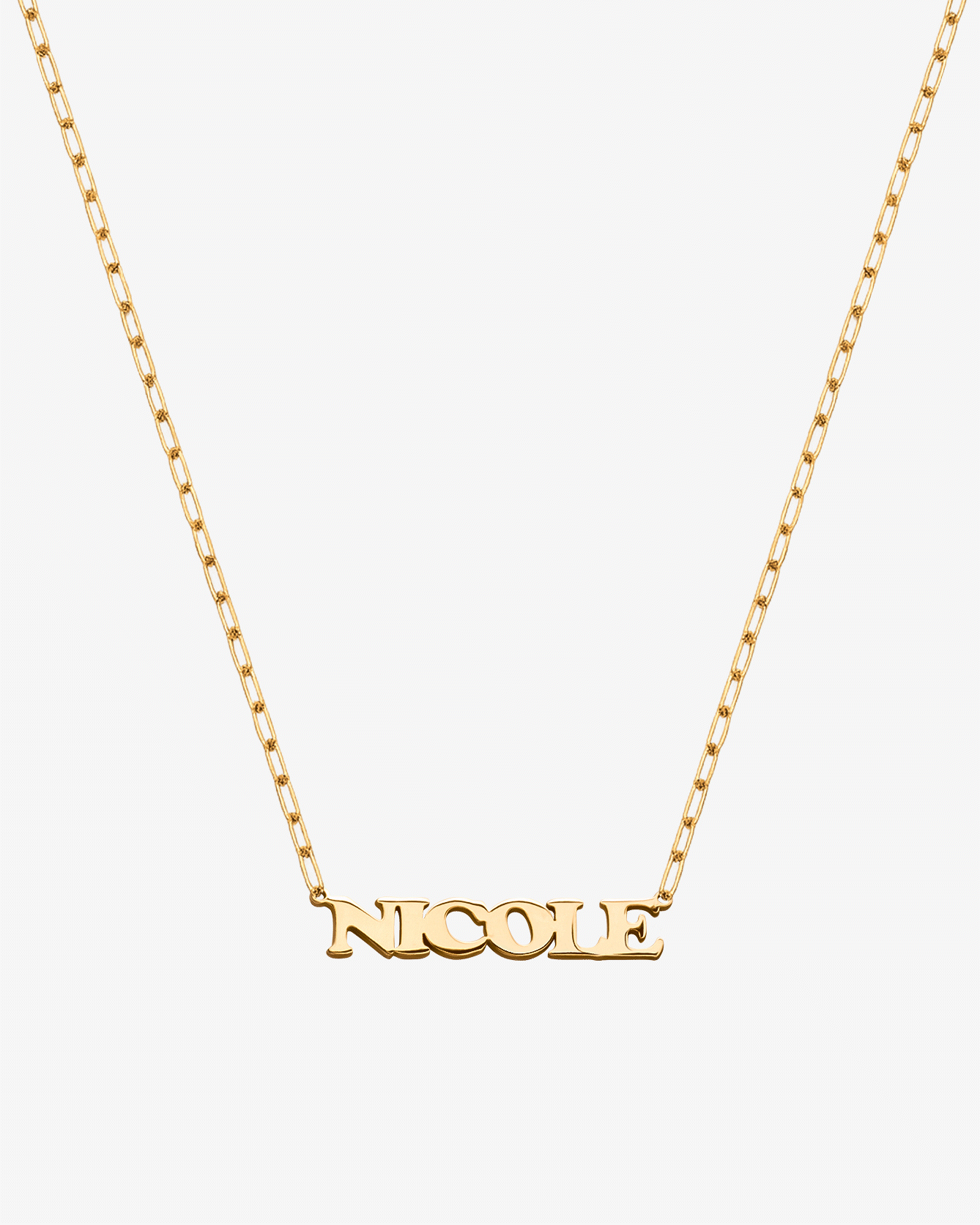Personalized Dainty Name Necklace, Fine Design - Name Jewelry