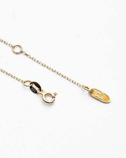 Stone Embellished Jesus Cross Necklace - 18k Gold Vermeil