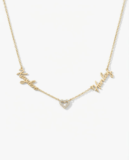 Custom Multiple Name Necklace, Personalized Gift - Family Jewelry