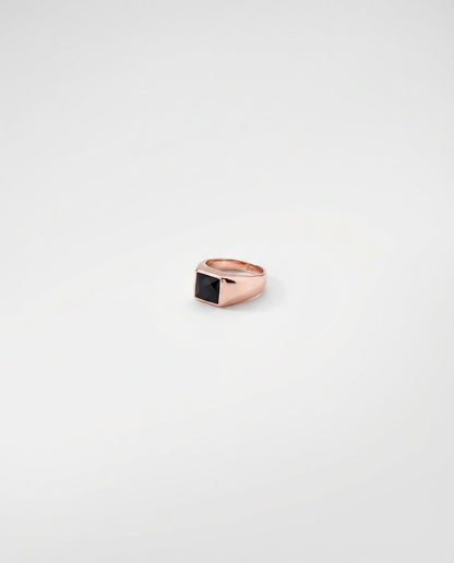 Bold Square Statement Ring for Men - Onyx Jewelry