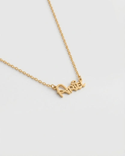 Disney Name Necklace - Custom Letter Jewelry - Personalized Gift for Her - 925k Sterling Silver