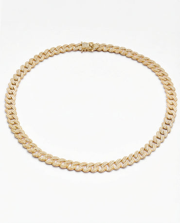 Iced Out Cuban Link Chain Necklace - Cuban Chan Jewelry