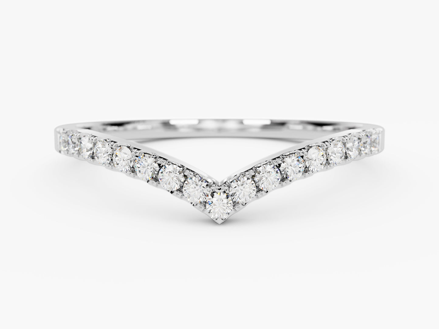 Chevron Wedding Band