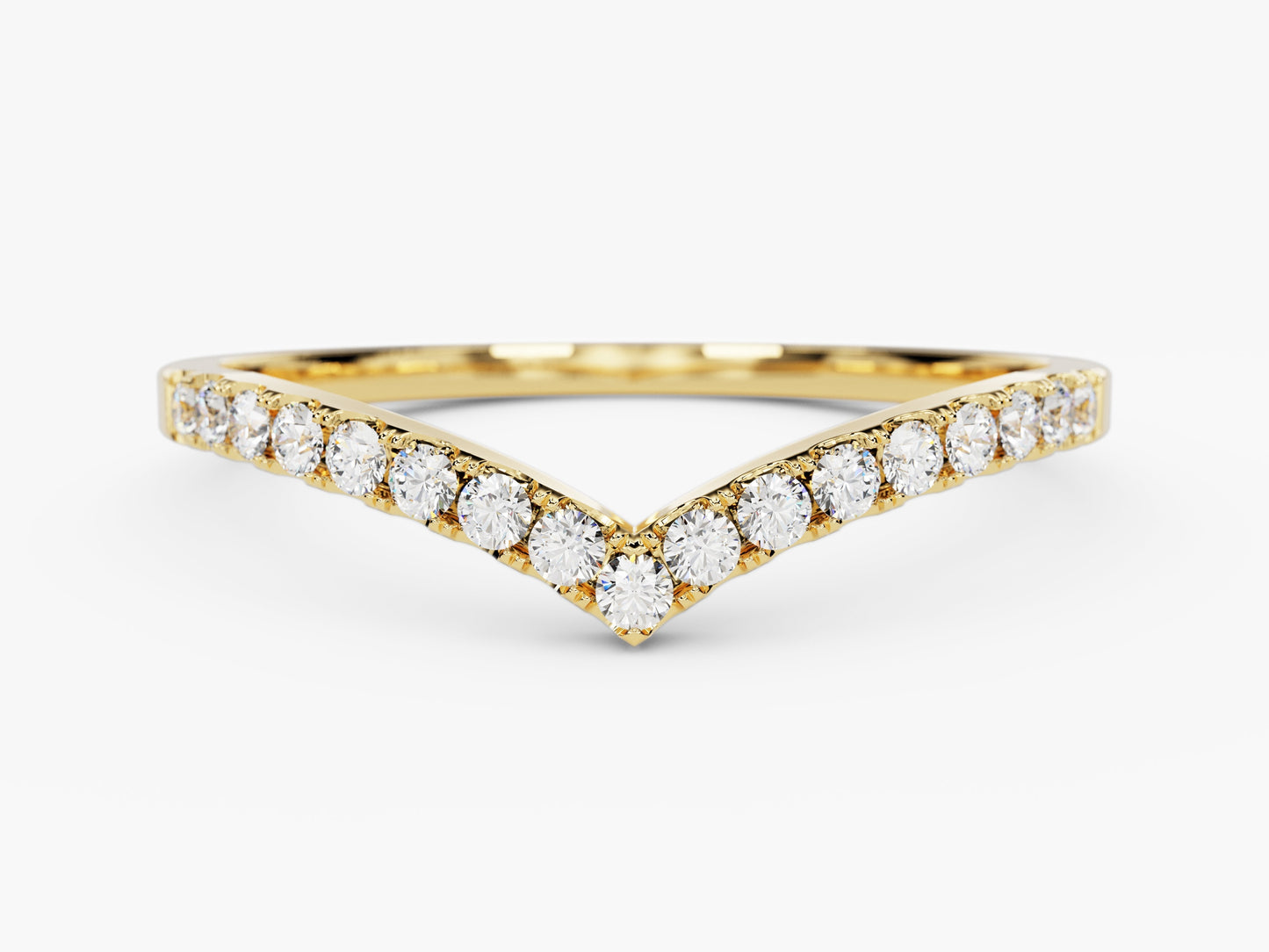 Chevron Wedding Band