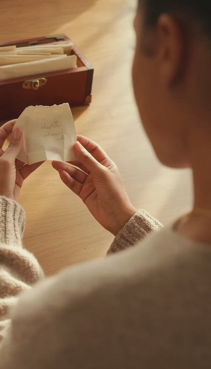 Personalized handwriting necklace video by Jewelry Handcrafts