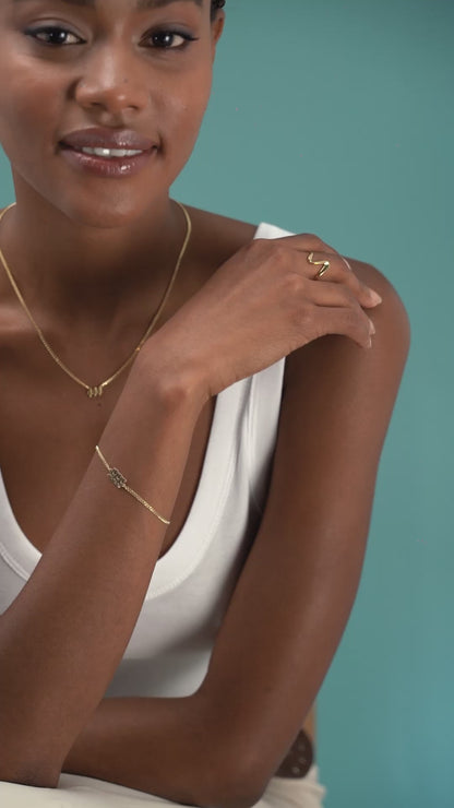 Wavy Sculptural Ring, Organic Minimalist Design