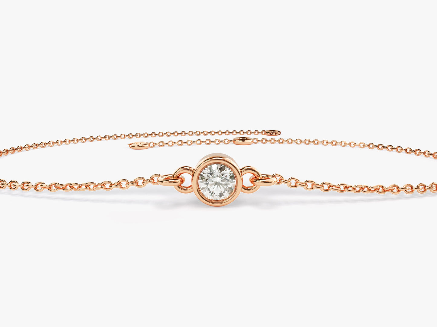 Bezel Set Bracelet