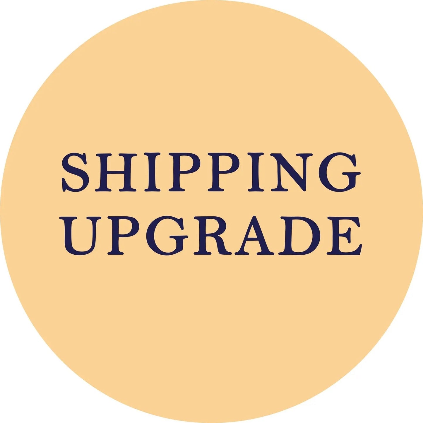 JWH Shipping Upgrade personalized jewelry