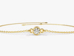 Bezel Set Bracelet