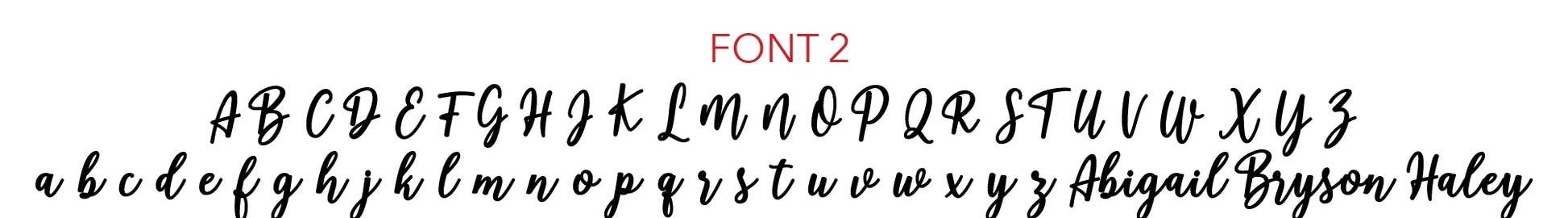 Font 02 preview