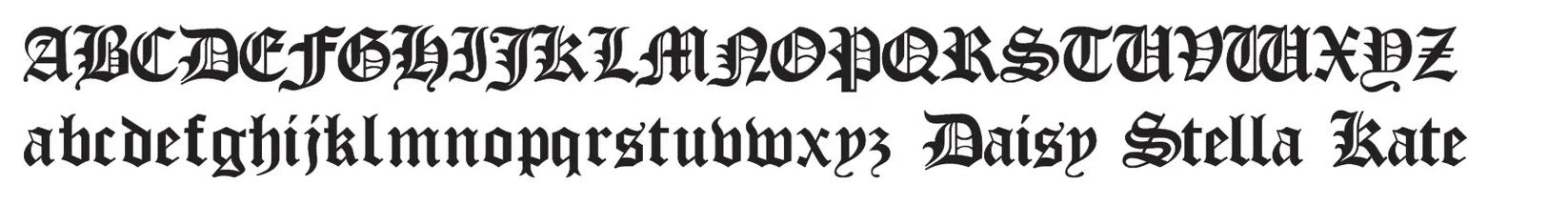 Font 08 preview