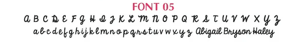 Font 05 preview