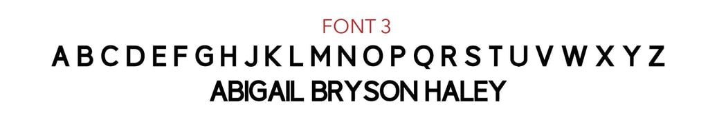 Font 03 preview